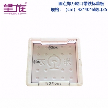 Dot Zheng Wan gap with iron label cover