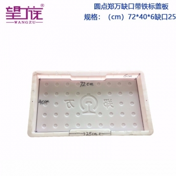 Dot Zheng Wan gap with iron label cover